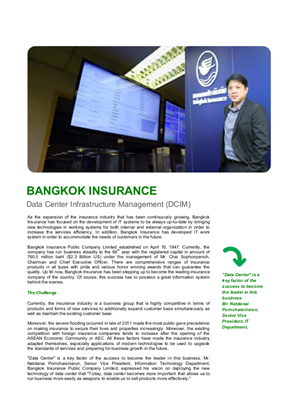 Image de StruxureWare for Data Centers - Bangkok Insurance Case Study