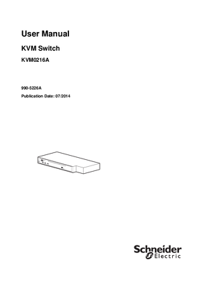 Image of KVM Switch KVM0216A
