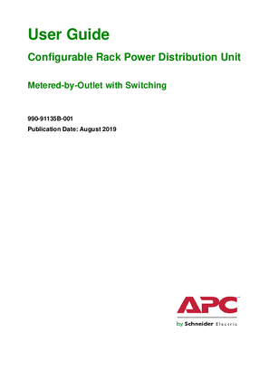 Image of Online User Guide Configurable Rack PDU Metered-by-Outlet with Switching AOS V 6.8.2 RPDU APP V 6.8.0