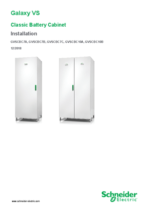 Image of Galaxy VS Classic Battery Cabinet