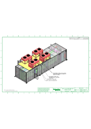 90kW Prefabricated Data Center All-In-One Module Mechanical Assembly - APJ-GCN