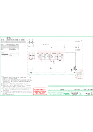 Image of 1250kW 400V Prefabricated Power Skid with Galaxy VX Electrical One-Line Diagram