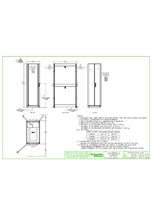SYCFXR48-(9)SYBT9-B4 - Symmetra PX48 Battery frame with 9 Battery Modules
