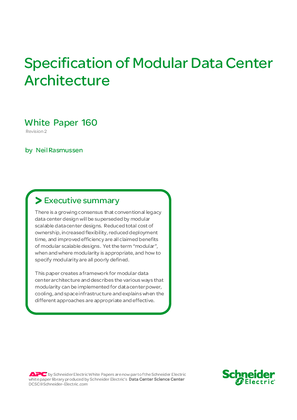 이미지 Specification of Modular Data Center Architecture