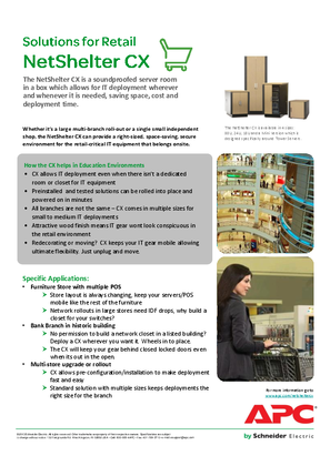 Image of Netshelter CX in Retail