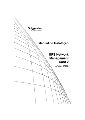 Imagem de UPS Network Management Card 2 - Installation Guide