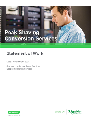 Image of Peak Shaving Conversion Service for GVM and GVX systems