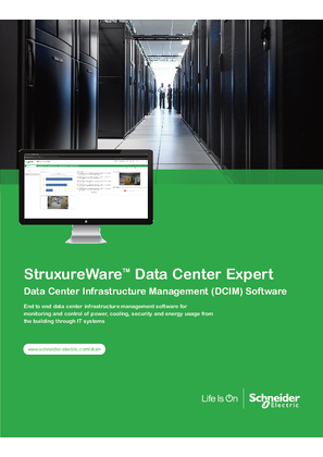 Image of StruxureWare Data Center Expert Data Sheet