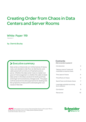 Image de Creating Order from Chaos in Data Centers and Server Rooms