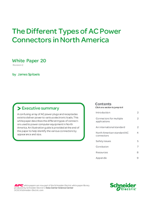 Image of The Different Types of AC Power Connectors in North America