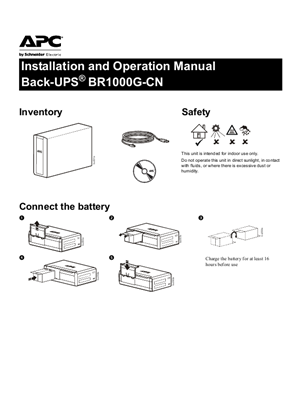 Image of Back-UPS Pro BR1000G-CN
