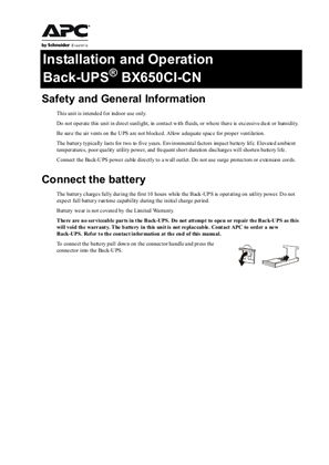 Image of Back-UPS BX650CI-CN