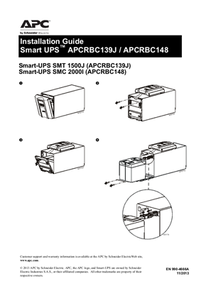 Image of INSTALLATION APCRBC139J/APCRBC148