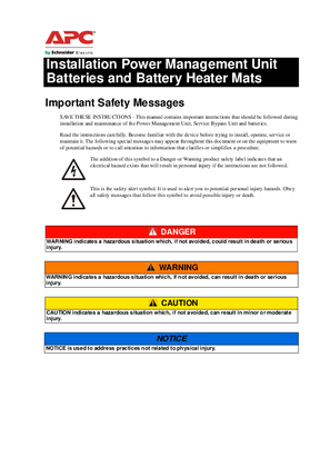 Image of Installation Power Management Unit Batteries/Battery Heater Mats