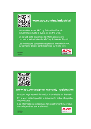 Image of SecureUPS On-Line Power Mangagement Unit QR Code Card