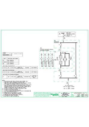 Imagen de SUVTSBP10K30F1C1-SD - 10-30kVA with SBP 208V Single Mains 1-Mod Systen One Line Diagram