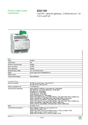 Obrázek Link 150 Ethernet Gateway EGX150