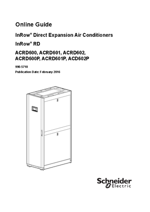 Image of InRow RD 600mm User Guide