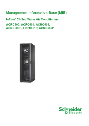 Imagen de InRow RC 600 mm Management Information Base
