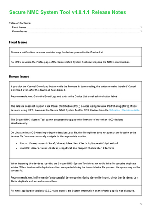 Image de Secure NMC System Tool v4.0.0.1 Release Notes