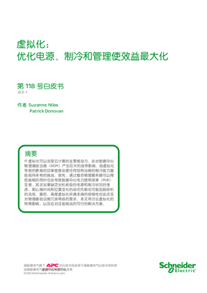 的映像 虚拟化与云计算: 优化电源、制冷和管理使效益最大化