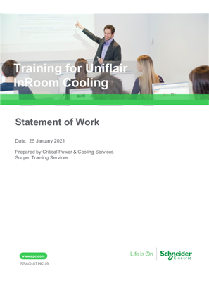 Image of Training for Uniflair InRoom Cooling