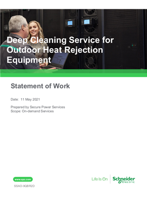 Image of Deep Cleaning Service for Outdoor Heat Rejection Equipment