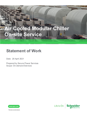 Imagen de Air Cooled Modular Chiller On-site Service
