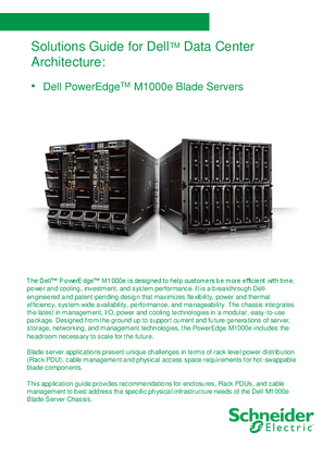 Image of Solutions for Dell Power Edge M1000e