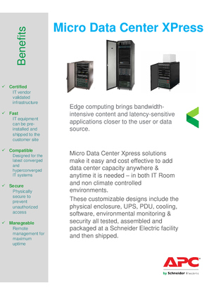 Image of Micro Data Center Xpress
