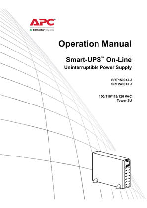 Image of Smart-UPS On-Line SRT1500/SRT2400XLJ Tower
