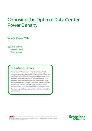 Image of Choosing the Optimal Data Center Power Density