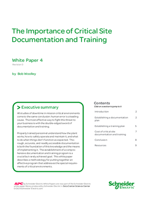 Image of The Importance of Critical Site Documentation and Training