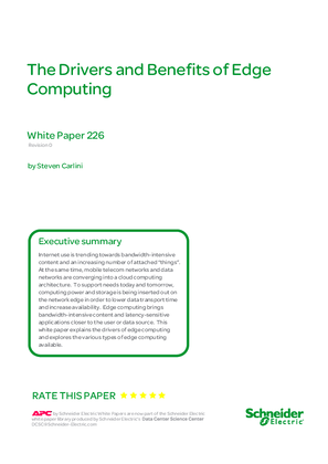 Image of The Drivers and Benefits of Edge Computing