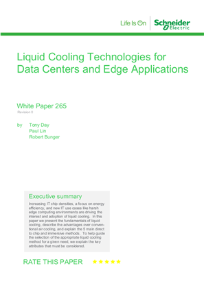 Image of Liquid Cooling Technologies for Data Centers and Edge Applications
