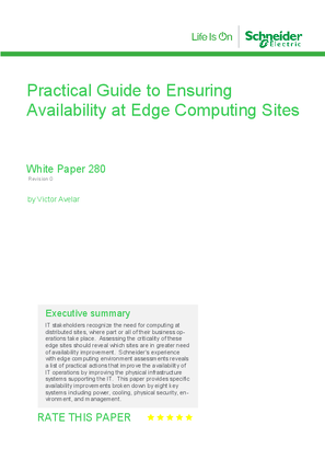 Image of Practical Guide to Ensuring Availability at Edge Computing Sites