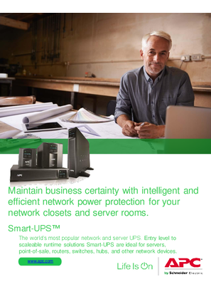 Image of Smart-UPS Brochure LCD 230V (SMT/SMX)