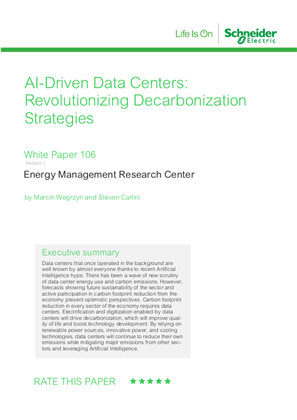 Image of AI-Driven Data Centers: Revolutionizing Decarbonization Strategies