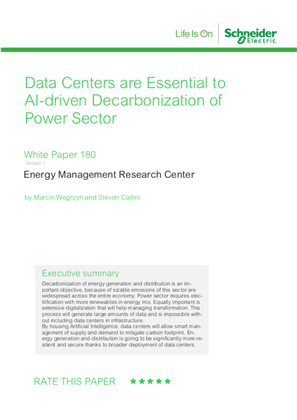 Image of Data Centers are Essential to AI-driven Decarbonization of Power Sector