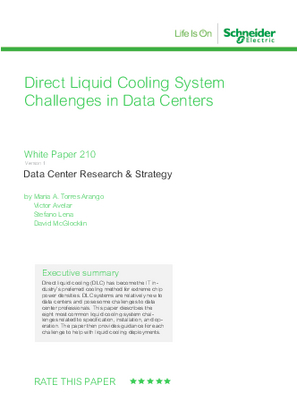 Image of Direct Liquid Cooling System Challenges in Data Centers