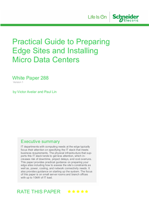 Image of Practical Guide to Preparing Edge Sites and Installing Micro Data Centers