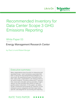 Image of Recommended Inventory for Data Center Scope 3 GHG Emissions Reporting