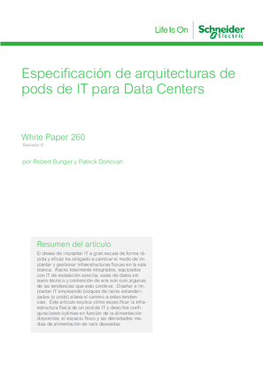 Imagen de Especificación de arquitecturas de pods de IT para Data Centers