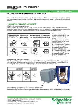 Image of SRI986 ELECTRO-PNEUMATIC POSITIONER