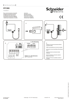 Image of STC300 Strap-on/Contact Temperature Sensors - Installation Instructions
