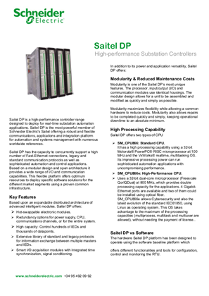 Imagen de Saitel DP - Brochure
