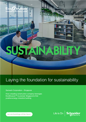 Image of Samwoh Corporation – Schneider Electric Singapore - Laying the foundation for sustainability