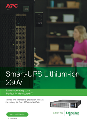 Image of Smart-UPS Lithium-ion UPS 230V Brochure
