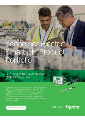 Image of PH10 and PH12 Smart Sensors / 876PH-S Transmitter Data Sheet