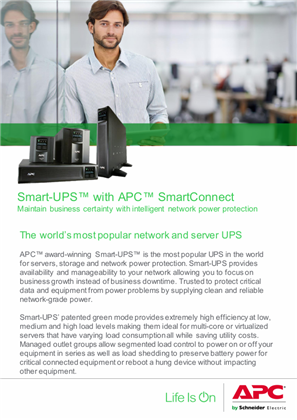 イメージ Smart UPS C with APC Smart Connect